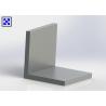 80 * 80 * 6.0mm Aluminum Angle Profile Extruded L Shaped Profile For Industrial for sale