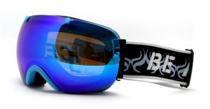 China 100% UV Protection Helmet Compatible Anti-fog Snow Goggles WIth Interchangeable lenses wholesale