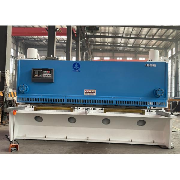 Efficient Hydraulic Guillotine Shearing Machine 3200mm Cutting Length E21S Controller