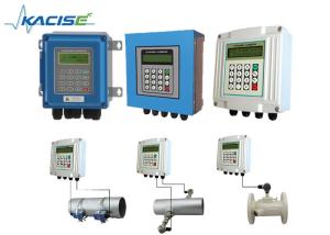 China Wall Type / Rail Mount Ultrasonic Flow Sensor , Remote Control Ultrasonic Flow Detector RS485 communication wholesale