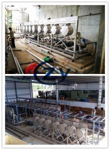 China Full Set Stainless Steel 304 Cassava Starch Processing Line High Wear Resistant wholesale