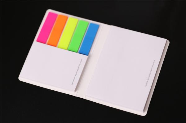 Quality Customized Printing Sticky Note Memo Pad , Reminder Sticky Notes With Colorful PET Stickers for sale
