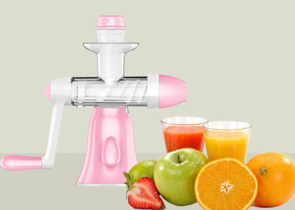 Quality Portable Low Speed Manual Fruit Juice Extractor Pure Fruit Ice Cream Making Machine for sale