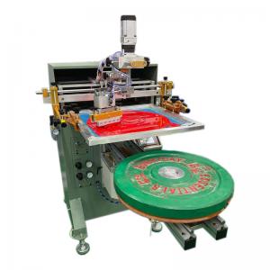 China Servo 500mm Flat Screen Printing Machine Weight Plates Silk Screen Press wholesale