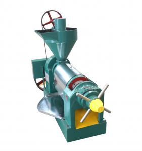 China Cold Screw Press Spiral Oil Press Machine 150-200kg/H For Soybean Peanut Sunflower Seeds wholesale