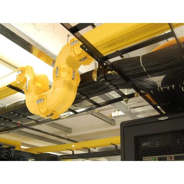 Fiber Duct System PVC Cable Tray Fiber Management Tray
