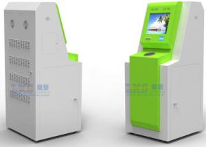 China LCD Touch Information Self Checkout Kiosk With Coin Acceptor / Thermal Printer wholesale