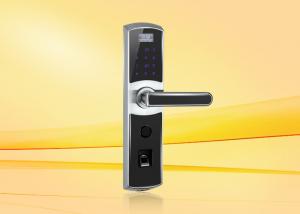 China Low Voltage Alarm Safe Fingerprint Scanner Door Lock With Touch Keypad wholesale