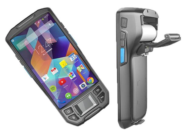 Quality 5.0 Inch Android Handheld Terminal With Printer And Rear 8.0M Camera for sale