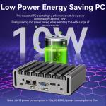 Intel Celeron J6412 Industrial PC With Dual COM Dual LAN And Linux