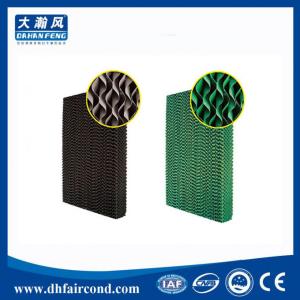 China Best greenhouse cooling pads for evaporative cooler media swamp cooler pads honeycomb cool cell pads filter pads China on sale