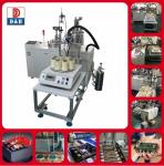 High Precision Electric Driven Filter End Cap Gluing Machine for Two Compounds