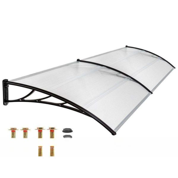 Quality 3mm Polycarbonate Sheet Window Canopy Modern Design High Functionality for sale