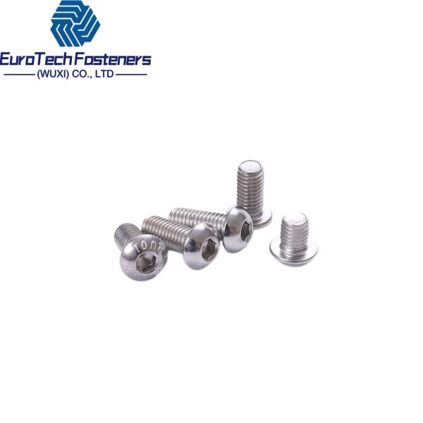 M6 M5x10 M4x10 Iso 7380 Classe 8.8 Hexagon Socket Button Head Screw Iso 7380-1