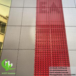 China Decorative aluminum wall cladding supplier in foshan 3mm pvdf powder coated wholesale