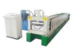 Waterproof Gutter Roll Forming Machine / Gutter Making Machine With Punch Hole