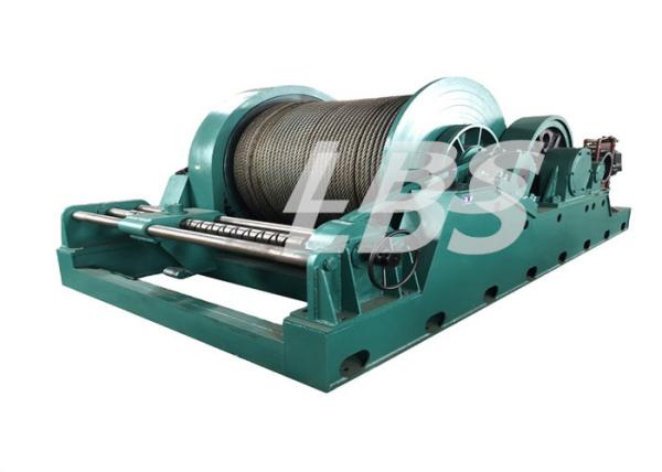 Quality 20T Electric Winch With Spooling Device For Offshore for sale