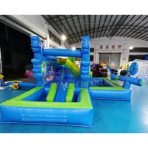 ROHS Jumping Inflatable Bouncer Slide Pool For Festival Activity