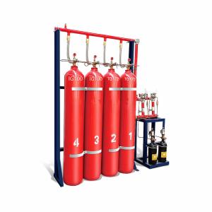 China 15MPa Inert Gas Fire Suppression System IG100 With Low Maintenance on sale