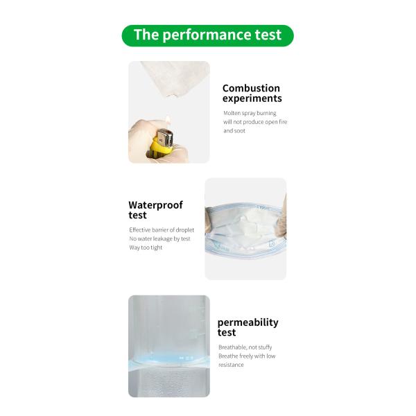 Individually Packaged Disposable Anti Dust Masks For Adults