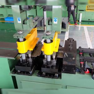 Automatic Core Cutting Machine Making Step Lap Center Leg For Transformer Core