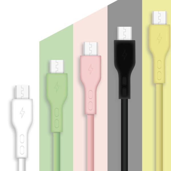 Quality 2.4A TPE File Transfer Cord Liquid Silicone Type C To Lightning for sale