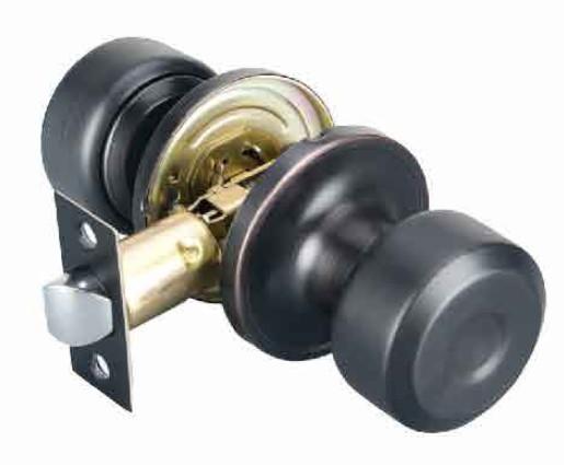 Quality Easy Installation Knob Door Lock with Adjustable Backset 2-3/8" or 2-3/4" ST Storeroom for sale