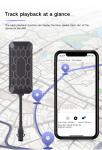 Mini Low Power GPS Tracker For Car With Internal Backup Battery For Performance