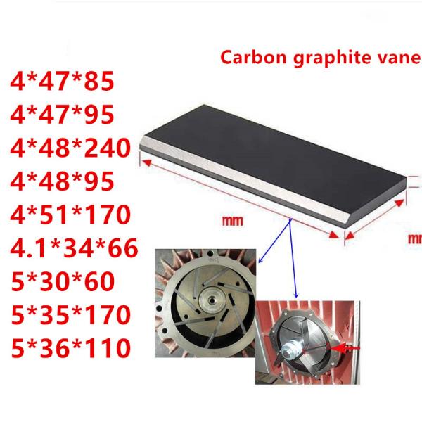 Chemical Composition Graphite Vane Plate for Vacuum Pump Applications