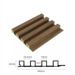 Uv Resistant Wpc Facade Cladding Wpc Slatted Cladding For Outdoor