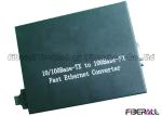 100M UART Fiber Media Converter With DB9 Port RS232 Asynchronous Optical Modem