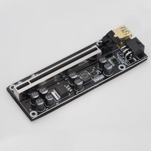High Quality PCI Express X16 Pci E 009S Plus pcie riser with USB3.0 Cable