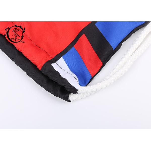 Russia Rucksack Printed Drawstring Backpack Bag Shoulder Gym With Logo