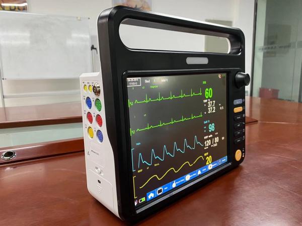 Quality Multi Parameter Cardiac Patient Monitor Machine Multilingual With EtCO2 for sale