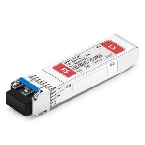 China HW SFP-GE-LX-SM1310 Compatible 1000Base LX SFP 1310nm 10km LC SMF DDM Transceiver Module on sale