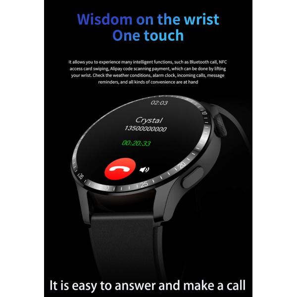 BLE 5.0 Bluetooth Smart Watches For Health Monitoring 1.28 Inch Multi Sport Mode