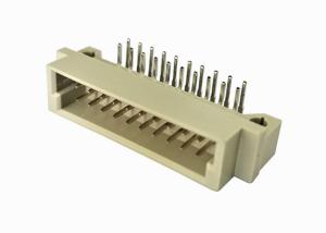 China DIN 41612 Double Row Pin Header Connector 10 Pin Male Right Angle Pcb Header wholesale