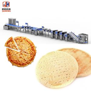 China 1000 To 2000pcs/H Automatic Pizza Dough Maker Frozen Pizza Making Machine With Docker wholesale