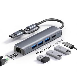 China 12-In-1 Multiport Adaptor USB C Hub Docking Station With USB 3.1 Interface And RJ45 Gigabit Ethernet on sale