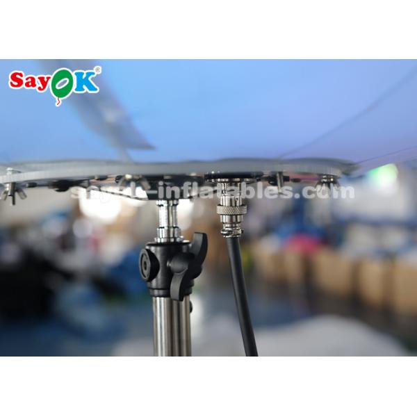 Inflatable Stand Tripod Balloon Lighting Decoration For Street , Backyard