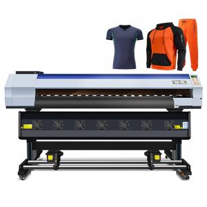 China High Speed 1900mm Dye Sublimation Printer For Fabric 2 Pass 105m2/H 3 Pass 70m2/H 4pass 55m2/H 6 Pass 35m2/H wholesale