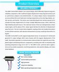 UNIVO UBRV-S RVDT Angular Displacement Sensor With 5-90 Degree Range And 0.15V