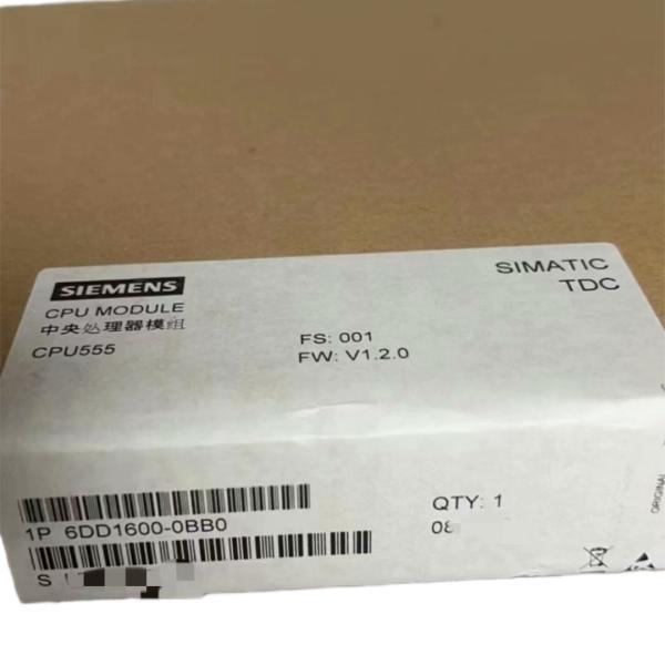 SIEMENS 6DD1600-0BA0 SIMATIC TDC CPU555 64-bit processor module with PROFINET