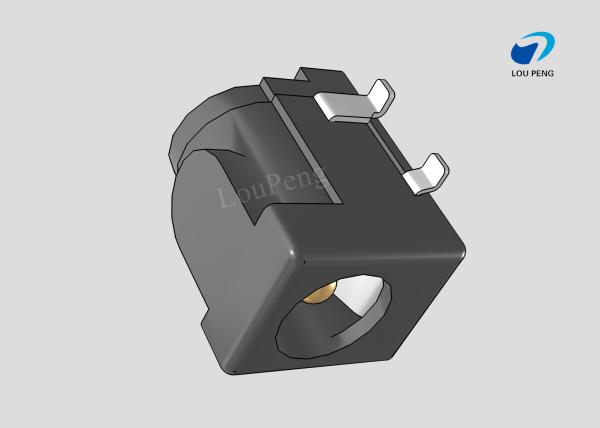 Quality DC Jack Connectors, Cable-to-Board, 4 Position, Jack, 25VDC Operating Voltage, Right Angle, Printed Circuit Board for sale