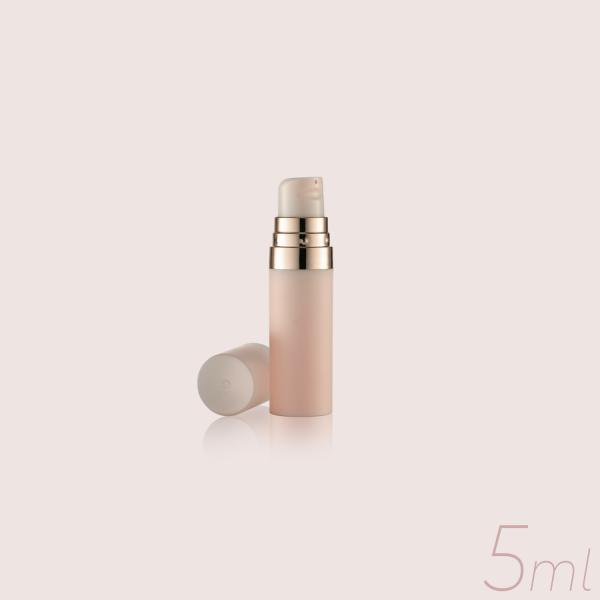 Makeup Plastic Airless Pump Bottles Round 5ML/8ML/10ML/15ML Empty Cosmetic Bottles GR106A/B/C/D