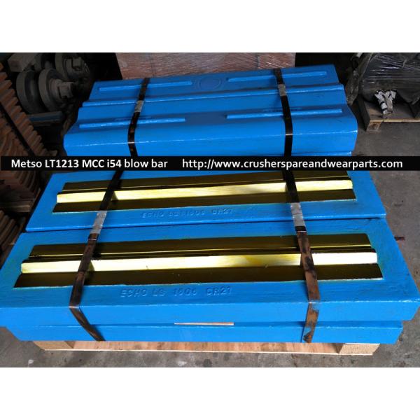McCloskey I54 Blow Bar hammer high chrome for quarry stone crusher impact crusher spare parts wearing parts