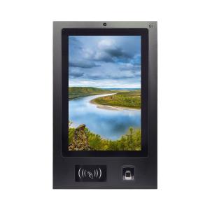 21.5 Inch Embedded Touch Panel PC With NFC Fingerprint Recognition Camera And Microphone
