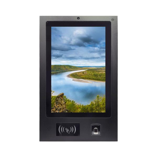 Quality 21.5 Inch Embedded Touch Panel PC With NFC Fingerprint Recognition Camera And Microphone for sale