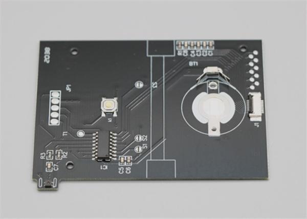 Quality Printed Circuit Board Assembly FR4 6 Layer 1.6mm 1OZ Black Soldermask Flex PCB Boards for sale