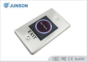 China Infrared Sensor No Touch Exit Push Button Door Release Switch 5 Wire wholesale